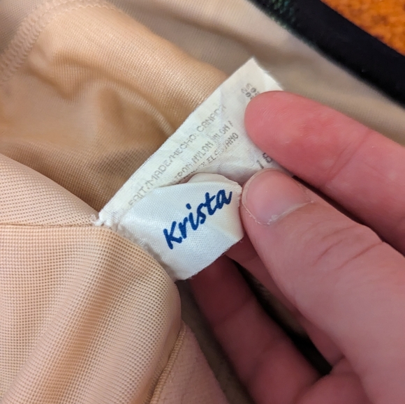 Y2K Cropped Floral Swim Top - Picture 7 of 9